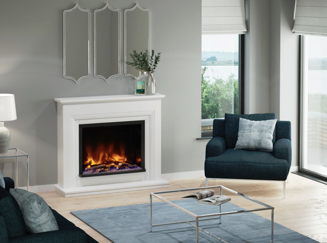 Valino electric fireplace in living room