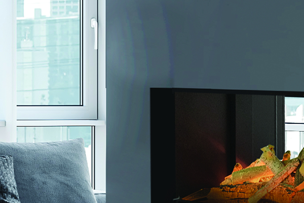 Lindstrom DS Electric Fire Top Detail